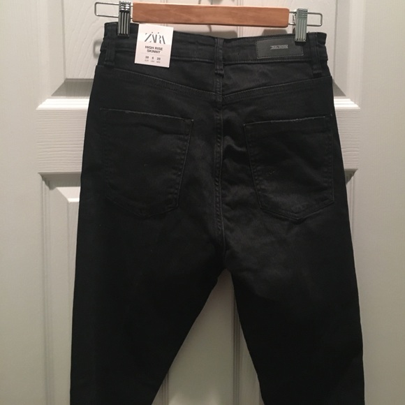 NWT Zara high rise skinny jeans - Picture 10 of 13